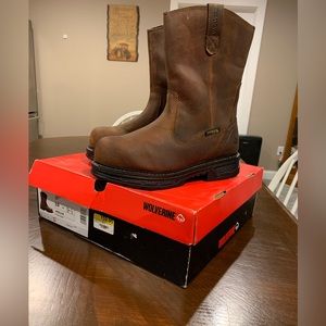 Mens Wolverine hellcat 10” boot, new with tags. Size 10 extra wide